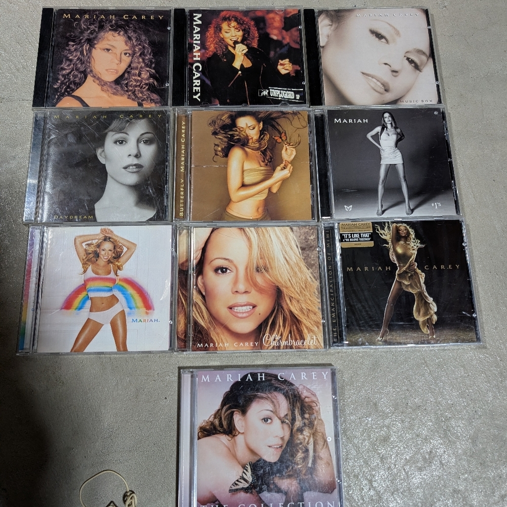 Mariah Carey CD Lot - 10 Albums